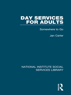 cover image of Day Services for Adults